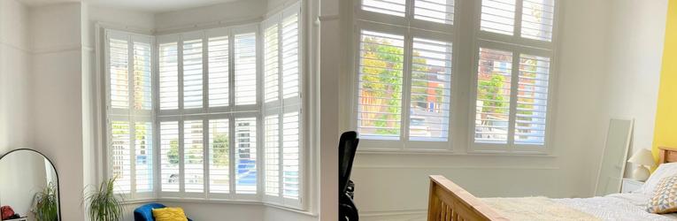 Basswood Shutters in Crystal Palace