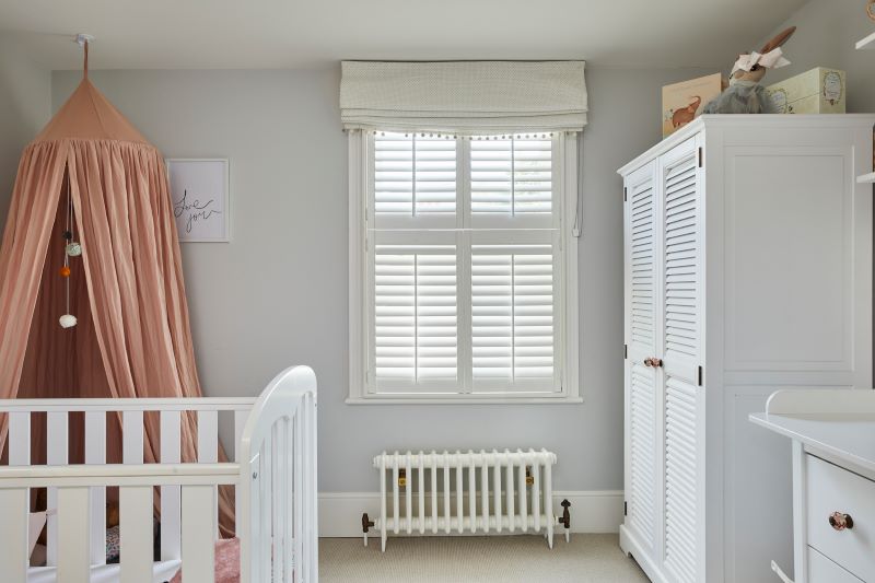 Are shutters good for nurseries?