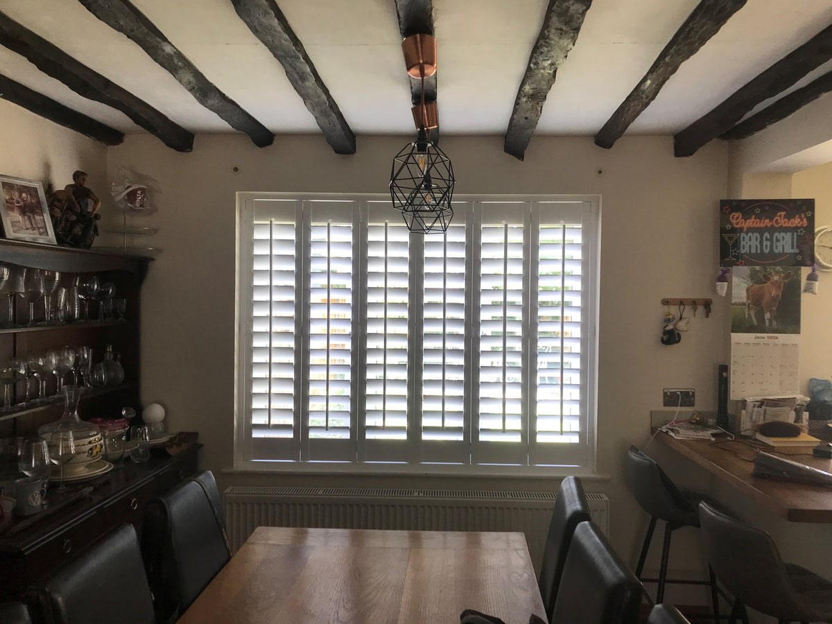 Made-to-measure shutters in an Oxfordshire period property