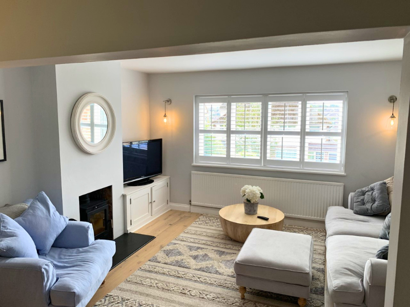 Made-to-measure shutter installation in Buckinghamshire