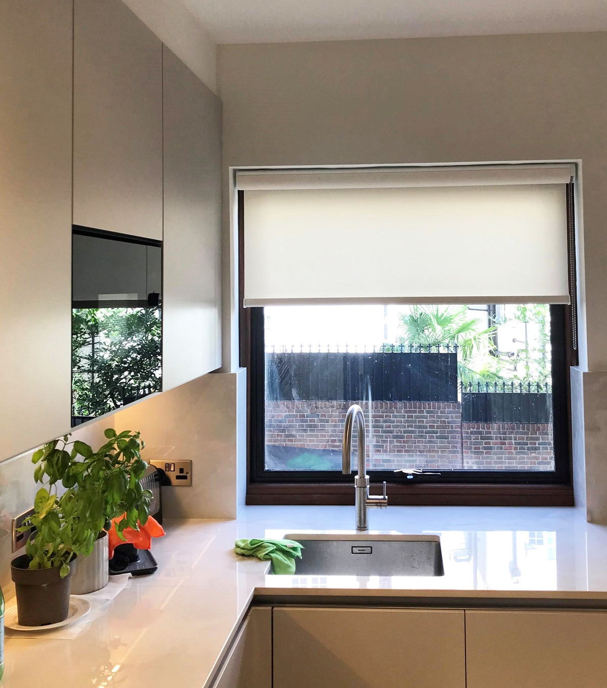 Roman & Roller Blinds installation 6