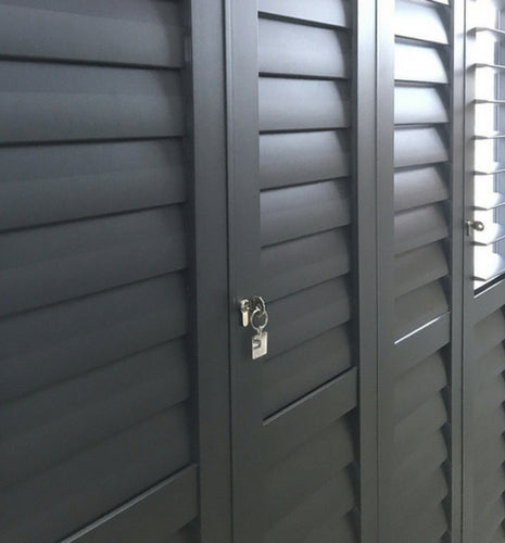 Aluminium Shutters Portchester installation 4