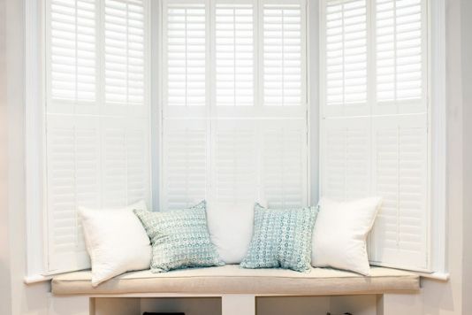 Bay Window Shutters installation 4