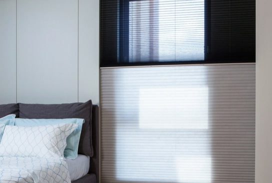 Honeycomb Blinds installation 3