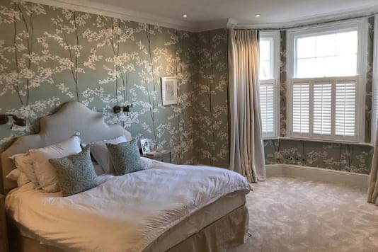 Bedroom Shutters installation 2
