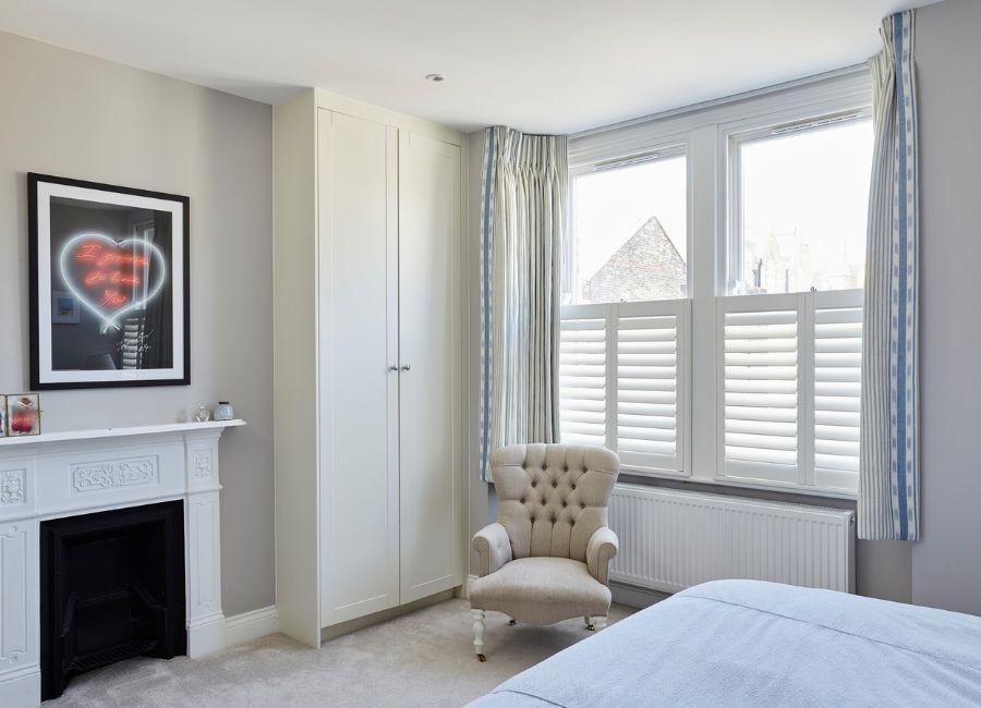 Café Style Shutters installation 2
