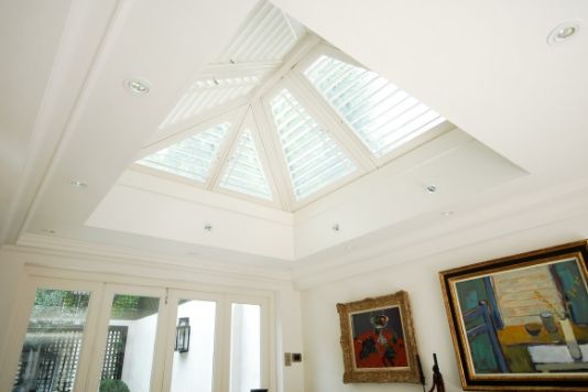 Shaped Window Shutters installation 2