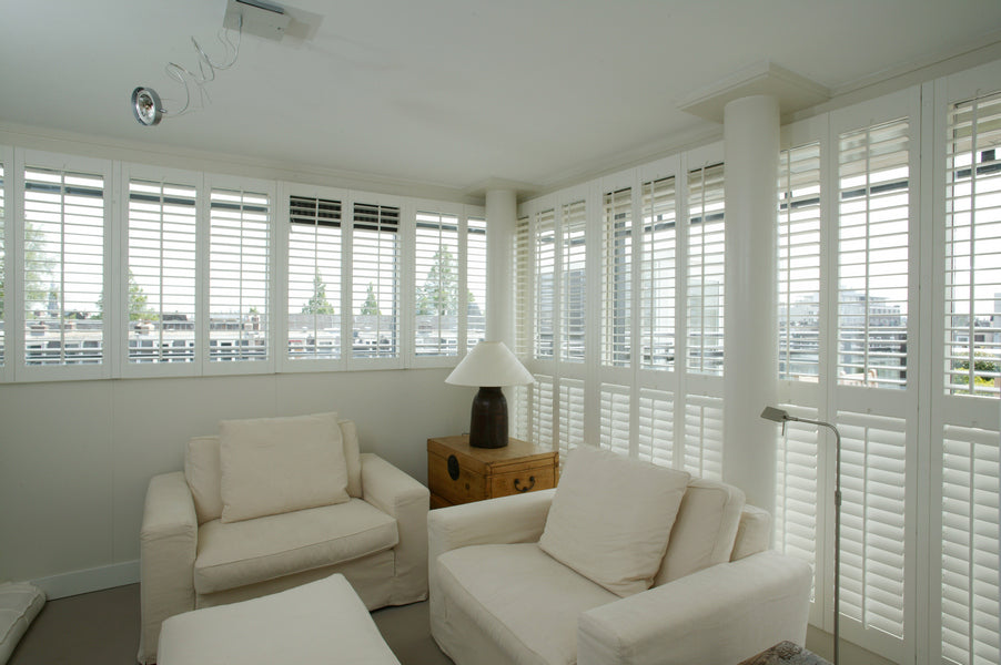 Living Room Shutters installation 1
