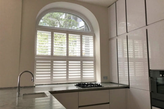 Kitchen Shutters installation 2