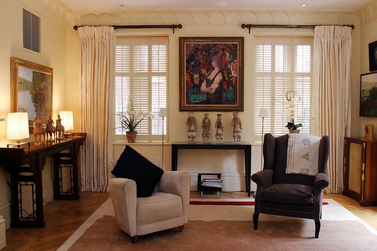 Living Room Shutters installation 2