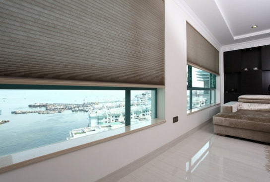 Honeycomb Blinds installation 2