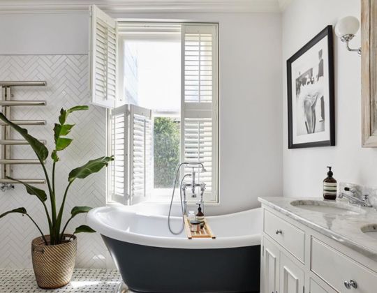 Plantation Shutters installation 1