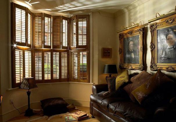 Living Room Shutters installation 3