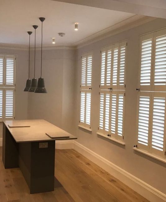 Tier-on-Tier Shutters installation 6