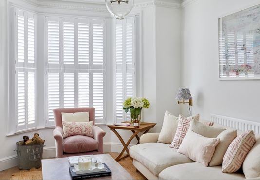 Living Room Shutters installation 4