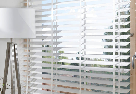 Wooden Venetian Blinds installation 1